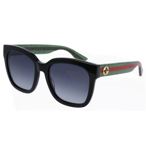 gucci wayfarer green and red sunglasses with grey lens|gucci authentic men sunglasses glasses.